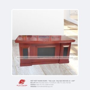 Bàn giám đốc nâu cánh gián 1m6