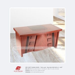 Bàn đầu trâu kiểu mới 1m6 không hộc