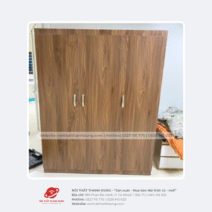 Tủ quần áo gỗ 3 cánh