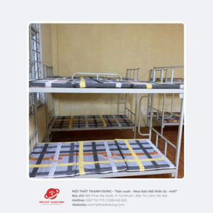 Giường 2 tầng đơn (hàng thanh lý, mới 80% trở lên)