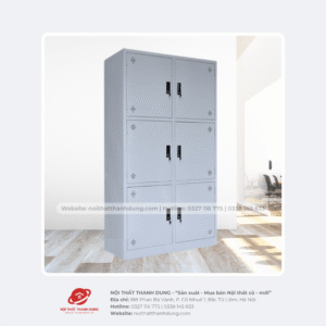 Tủ sắt hồ sơ 6 cánh